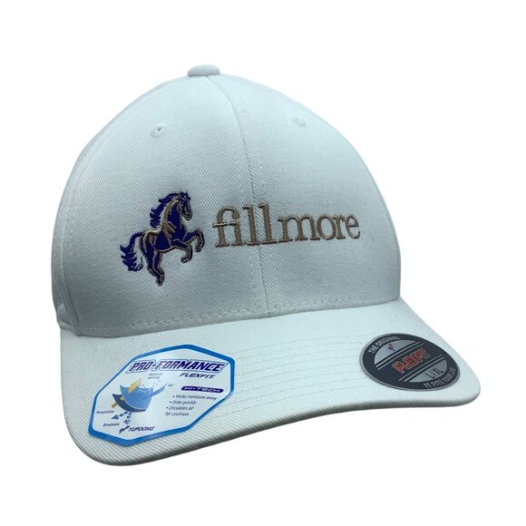 Fillmore Flexfit Pro-Formance Cap Hat L/XL Stallion Logo Advertisement - Picture 1 of 6